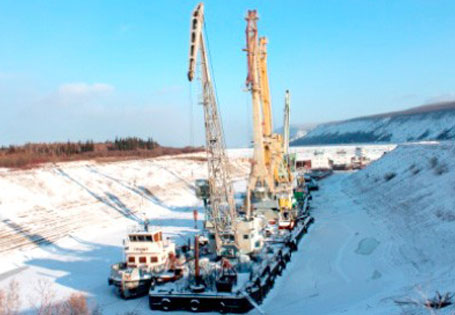 Ленский порт. Затон Мурья